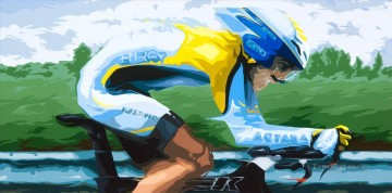 deporte Contador impresionista Pinturas al óleo